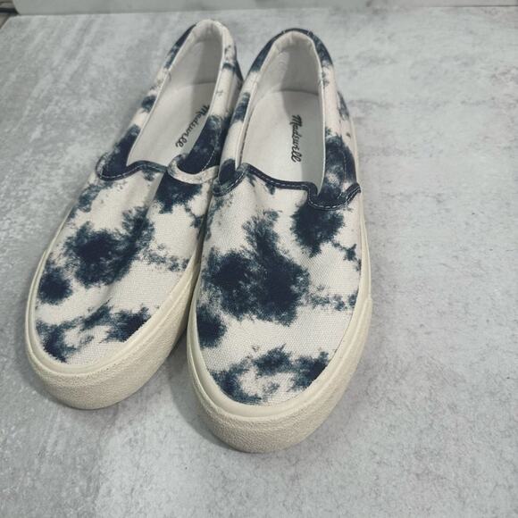 Madewell Sidewalk Slip-On Sneakers in Tie-Dye Recycled Canvas - Picture 8 of 12